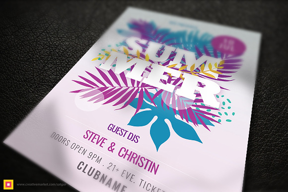 Summer Flyer in Flyer Templates - product preview 2