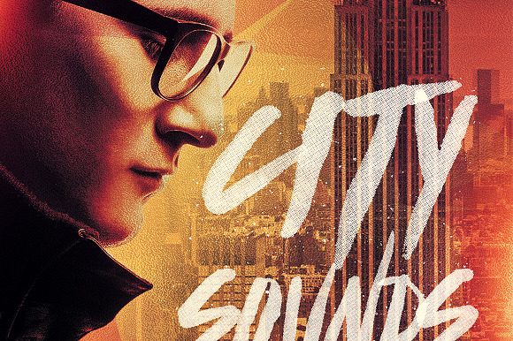 City Sounds 2  in Flyer Templates - product preview 4