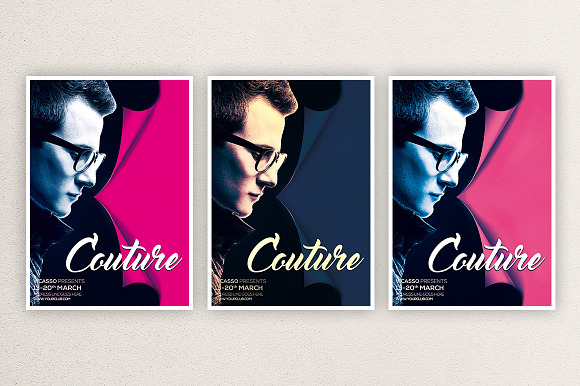Couture 1 in Flyer Templates - product preview 2