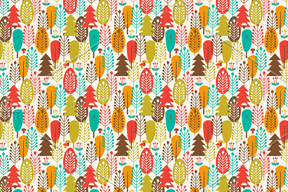 Seamless colorful patterns in Patterns - product preview 2