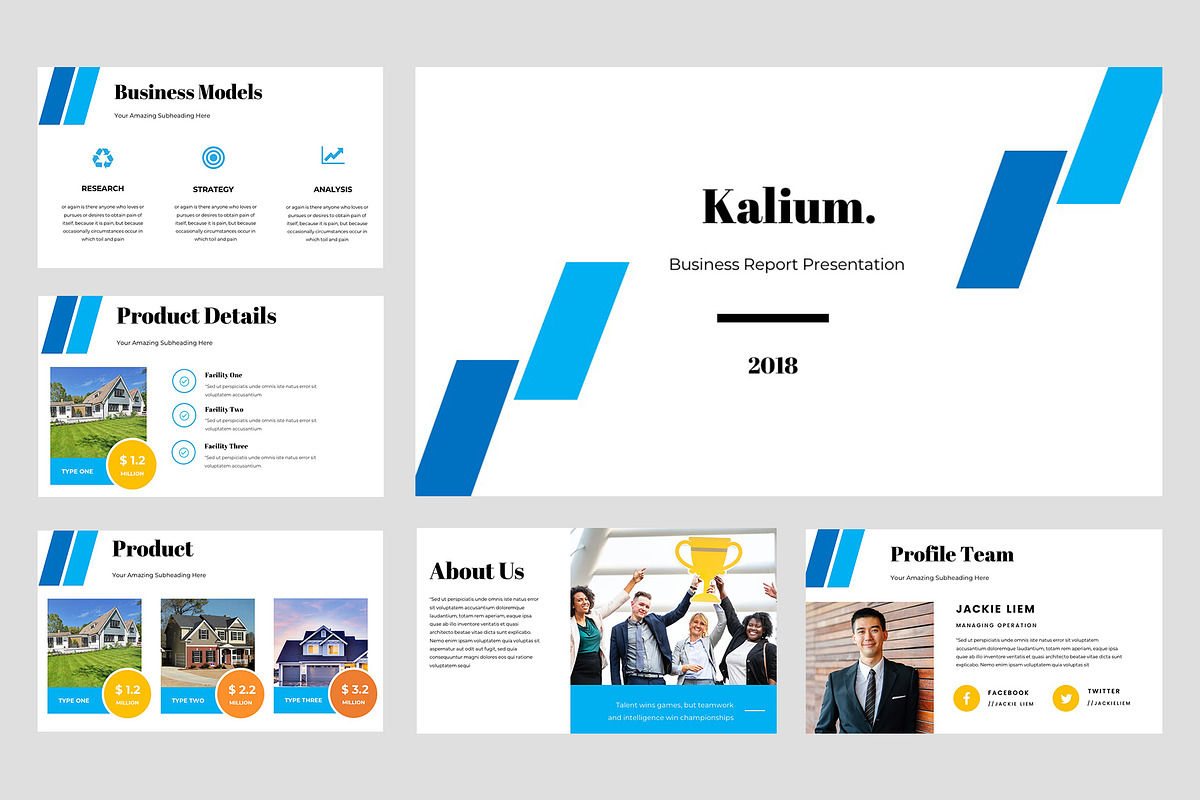 Kalium Powerpoint Presentation in PowerPoint Templates - product preview 8