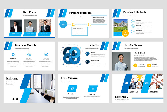 Kalium Powerpoint Presentation in PowerPoint Templates - product preview 1