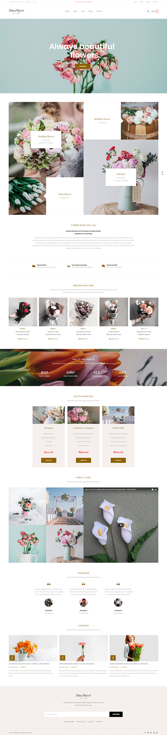 Pts Flower in Bootstrap Themes - product preview 1