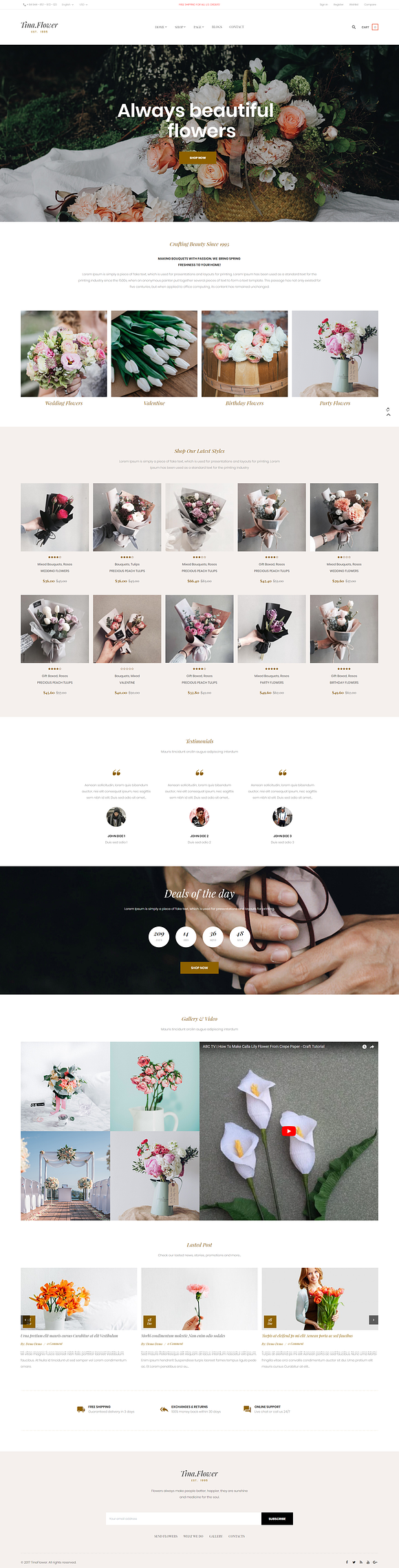 Pts Flower in Bootstrap Themes - product preview 3