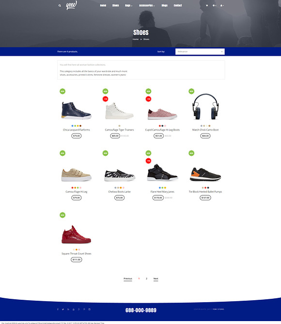 Pts Yew - Fashion Prestashop 1.7 The in Bootstrap Themes - product preview 1