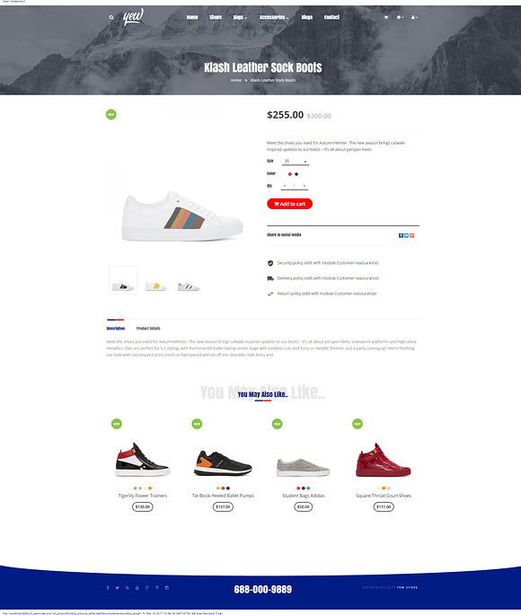 Pts Yew - Fashion Prestashop 1.7 The in Bootstrap Themes - product preview 2