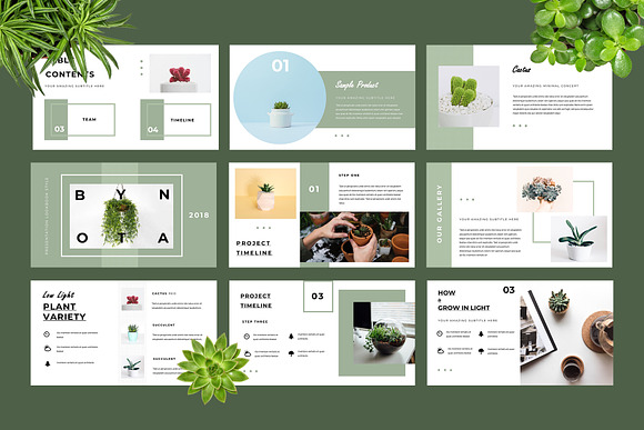 Botany Keynote Presentation in Keynote Templates - product preview 2