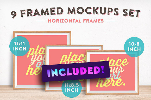 Colossal Frame Mockups Bundle (22K+) in Print Mockups - product preview 9