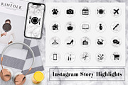 Marble Instagram Icons