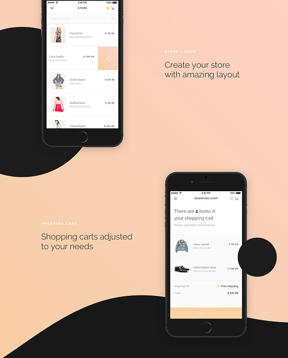Modda - E-Commerce Mobile UI - Xd in UI Kits and Libraries - product preview 5