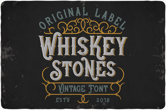 Vintage Fonts Bundle in Display Fonts - product preview 27