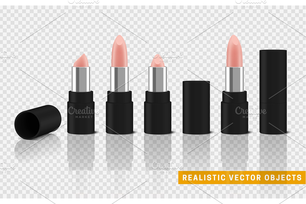 Bodily lipstick 3d illustration of a beautiful illustration. in Illustrations - product preview 8
