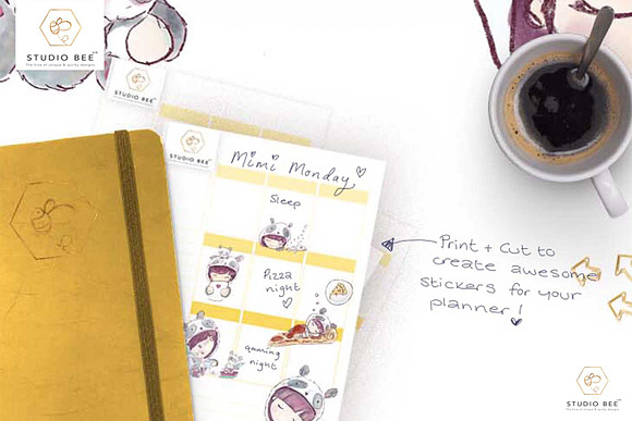 Mimi plans...a sleepover (panda) in Illustrations - product preview 3