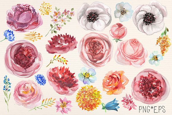 JUST FLOWERS in Illustrations - product preview 4