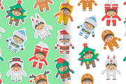 Christmas costumes kids Patterns