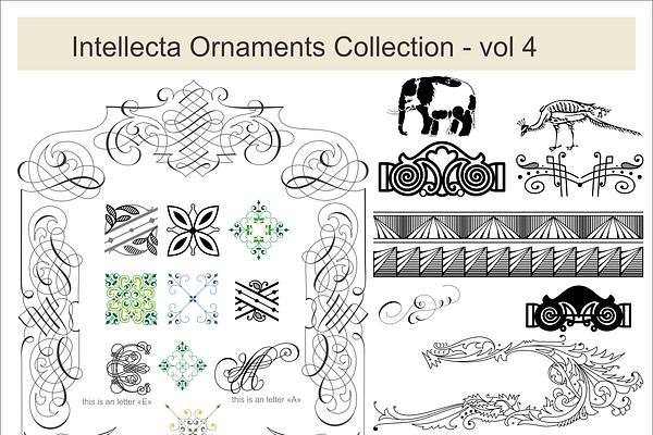 Intellecta Ornaments Collection 4