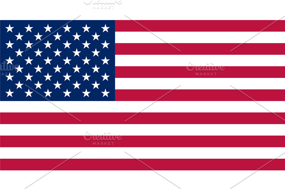 United State of America flag. in Graphics - product preview 8