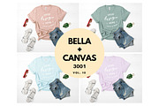 Bella Canvas 3001 Mockup Bundle V10
