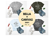 Bella Canvas 3001 Mockup Bundle V13