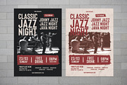 Classic Jazz Night Flyer