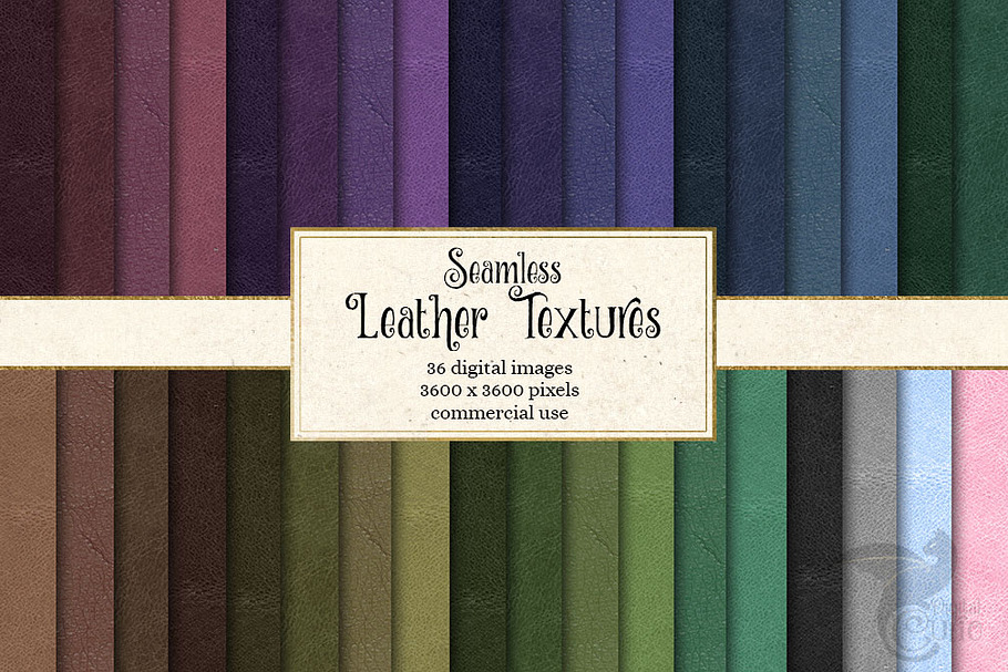 Seamless Leather Textures in Textures - product preview 8