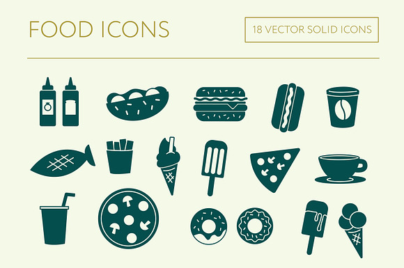 Food Icons in Food Icons - product preview 2