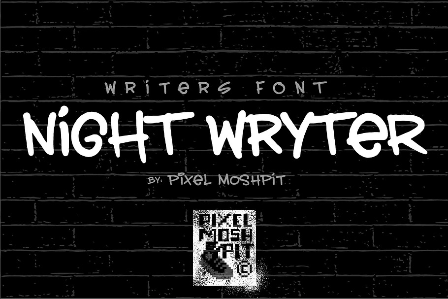 Night Wryter in Display Fonts - product preview 8