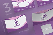 Business Cards | Yoga Fitness Club