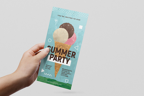 Summer Flyer Templates in Flyer Templates - product preview 4