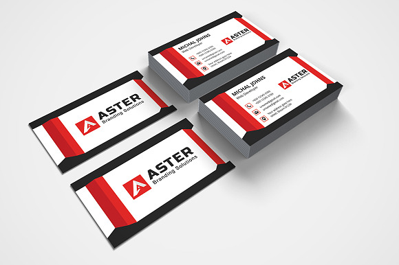 Business Card  in Business Card Templates - product preview 2