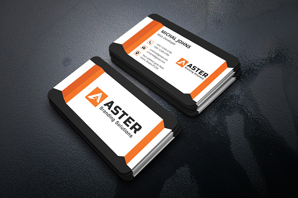 Business Card  in Business Card Templates - product preview 5