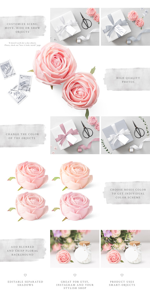 Wedding Favor & Gift Tag Mockup in Product Mockups - product preview 2