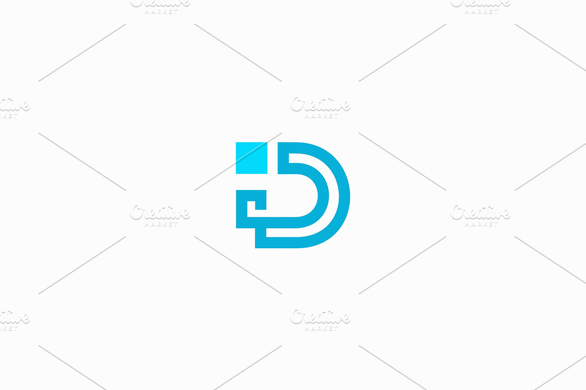 ID Initial Design in Logo Templates - product preview 8