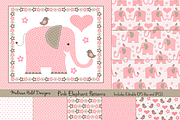 Pink Elephant Patterns