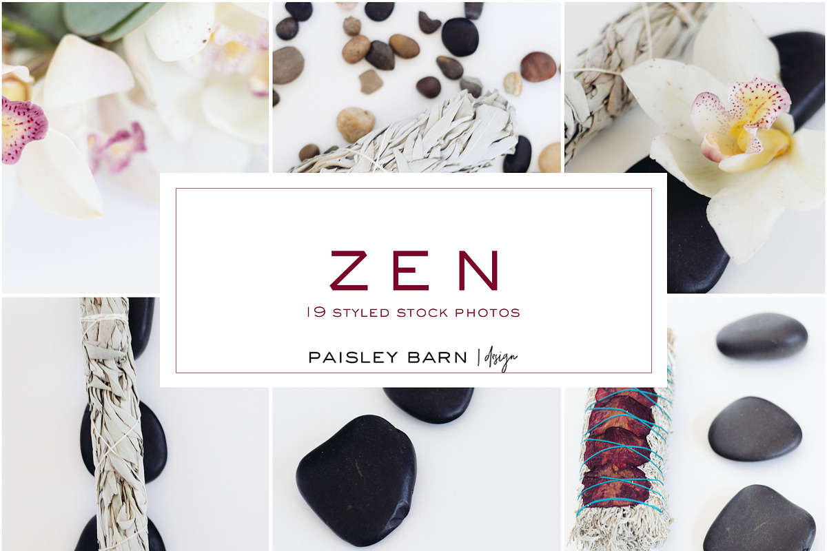 Zen Styled Photo Bundle in Social Media Templates - product preview 8
