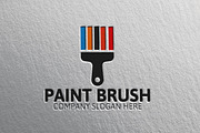Paint Brush Logo