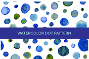 Watercolor Dot Pattern