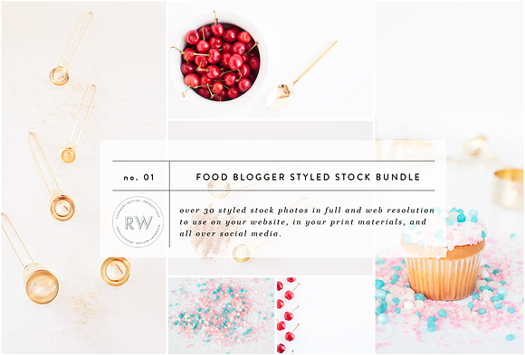 Food Blogger Styled Photo Bundle in Product Mockups - product preview 11