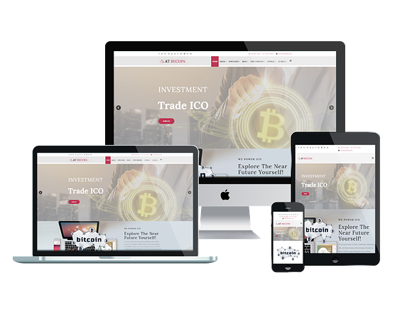 AT ReCoin Onepage Joomla Template in Joomla Themes - product preview 1
