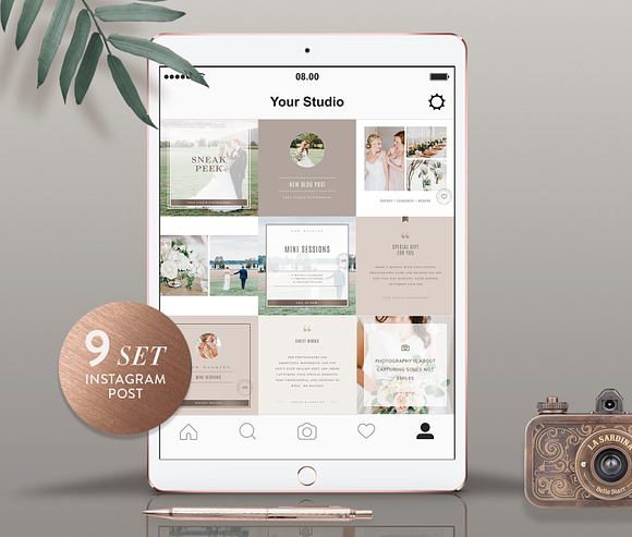 Instagram Post Template IS002 in Instagram Templates - product preview 1