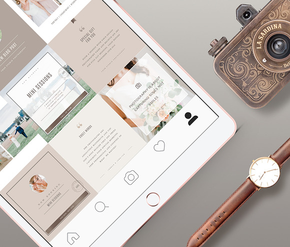 Instagram Post Template IS002 in Instagram Templates - product preview 3