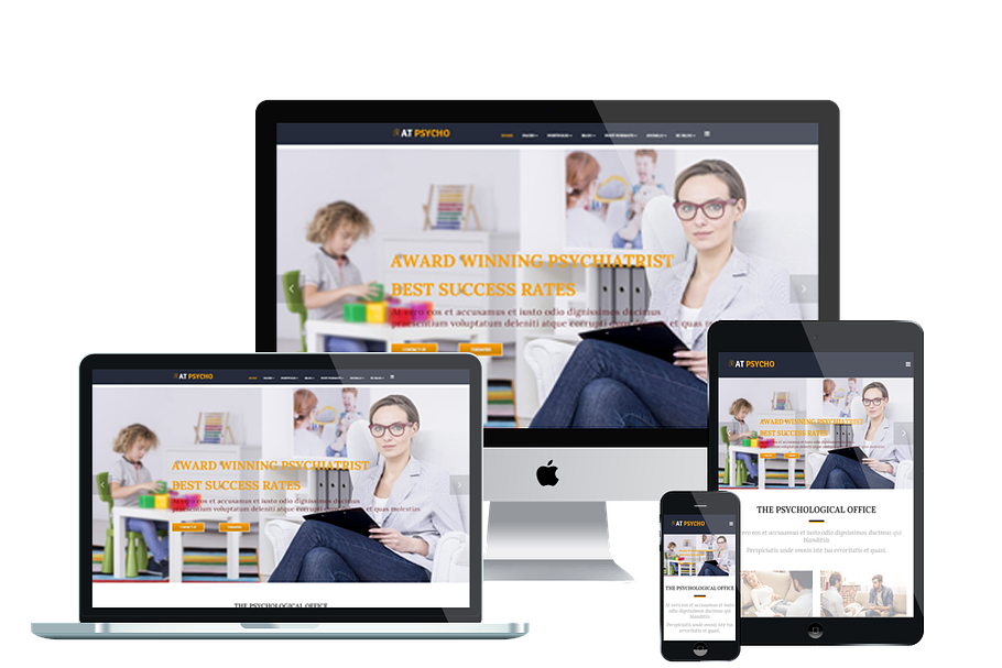 AT Psycho Onepage Joomla Template in Joomla Themes - product preview 8