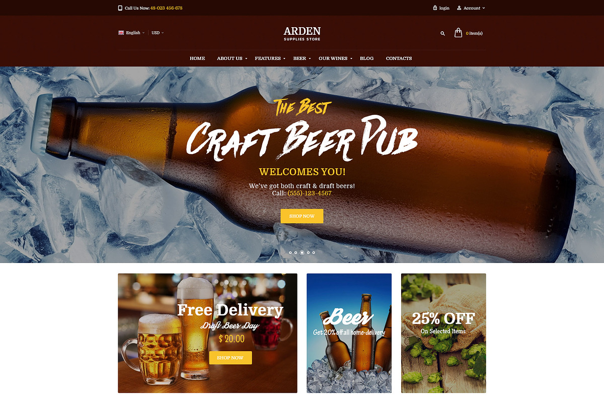 Pts Arden - Clean and Professional in Bootstrap Themes - product preview 8