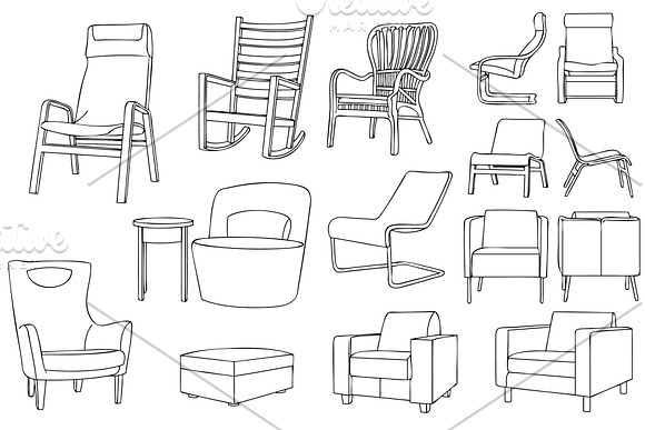 Furniture & Home Decor Vol.1 in Illustrations - product preview 5