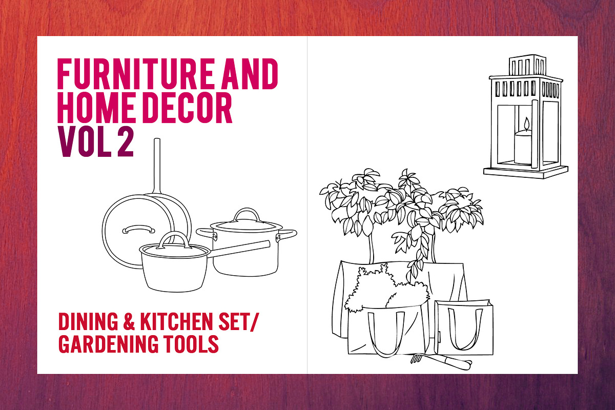 Furniture & Home Decor Vol.2  in Illustrations - product preview 8