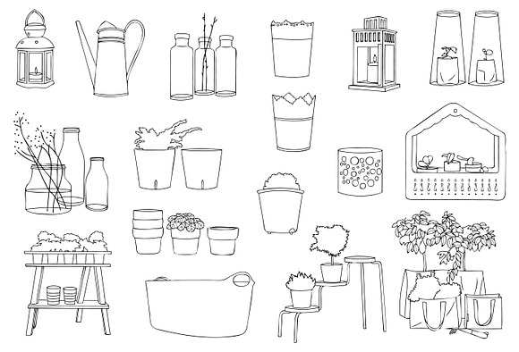 Furniture & Home Decor Vol.2  in Illustrations - product preview 9