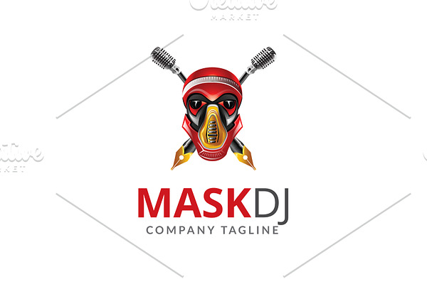 Mask Dj Logo