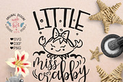 Little Miss Crabby Cutting File