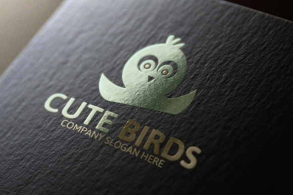 Cute Bird Logo Template in Logo Templates - product preview 1