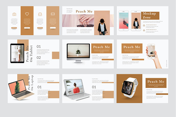 Peachme Creative Powerpoint Template in PowerPoint Templates - product preview 10